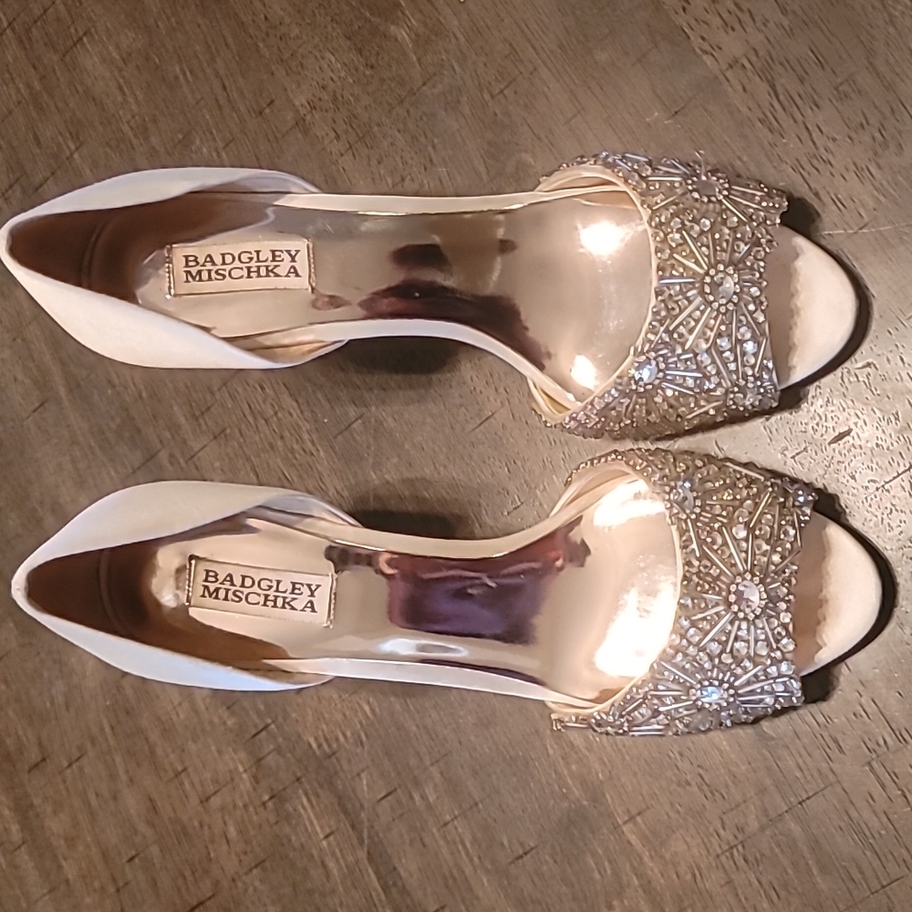 Badgley Mischka-High heels Size 10